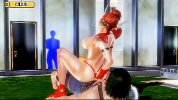 Prajurit Merah Seksi Dan Prajurit Musim Dingin Dalam Adegan Mesum 3d