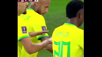 Neymar Dan Kawan-kawannya Menghabisi Pantat Korea Secara Langsung! Pesta Kemenangan Yang Panas Dan Liar!