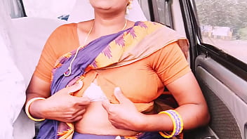 Bercinta Liar Di Mobil Dengan Pembantu India, Bercakap Mesum Bahasa Telugu Sampai Pipis