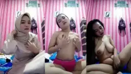 Remas Toket Ayang Berjilbab Sampai Meleleh