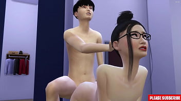 Anak Tiri Menggila Di Ranjang Hotel Bersama Ibu Tirinya Yang Seksi Dari Korea