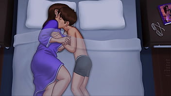 Kisah Musim Panas – Ibu Tiriku Yang Seksi Menggoda Dan Mengajakku Bercinta – Bagian 3