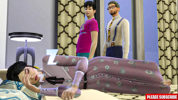 Pesta Seks Malam Keluarga: Ayah Dan Anak Tiri Goyang Ibu Tiri Korea Usai Makan Malam