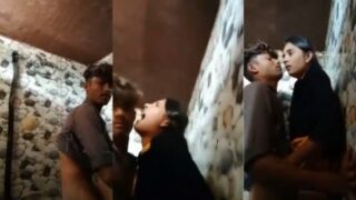 Gadis Itu Menjerit-jerit Saat Pacarnya Mengentot Memeknya Dengan Kasar