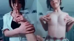 Goyangan Hot Cewek Chindo Sma Abg Montok