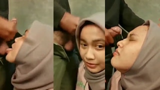 Menggoda Di Tempat Tersembunyi: Jilbab Basah Dan Kenikmatan Intim Pacar