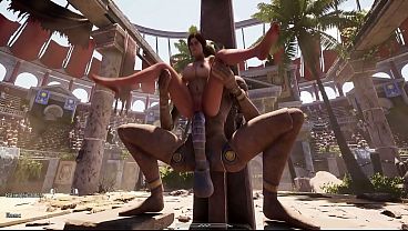 Tiga Ribu Mata Menyaksikan Lara Berubah Jadi Jalang Ganas Di Game Hentai 3d