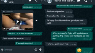 Chat Panas Whatsapp Dengan Supir Uber Yang Bikin Panas