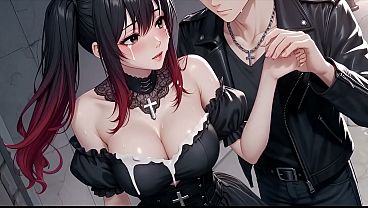 Gadis Goth Vampir – Fantasi Bdsm Hitam Hentai Ecchi Nakal | Bagian 2