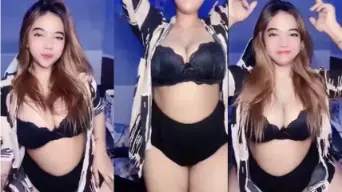 Dinata Cantik, Body Montok Bikin Ngiler, Mempesona Banget Bikin Pengen