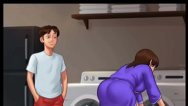 Malam Musim Panah Rahasia [v21.0.0] | Ibu Tiri Terus Ngintipin Diam-diam (18+) | Novel Visual Dewasa