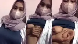 Hijab Bocil Pamer Susu Gede