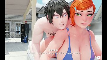 Hari-hari Di Mansion [ Game Hentai Taboo ] Ep.8 Latihan Gym Bikini Berubah Jadi Ngentot Bareng Kakak Tiri!