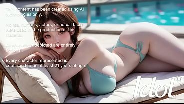 Cewek Korea Seksi Di Kolam Renang Langsung Mau Kenalan… Dada Montok Lembut Dan Mulut Panasnya Bikin Ngiler! [ai]