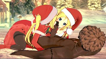 Natal Spesial Anime Hentai, Si Kembar Sange Digenjot Nafsu
