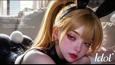 Stepsister Korea-ku Pake Kostum Kelinci Seksi Bikin Ane Tegang Abis [ai]
