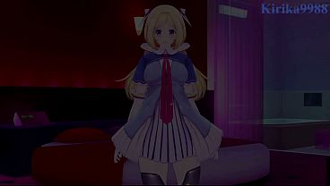Aki Rosenthal Sama Natsuiro Matsuri Mainin Kontol Gue Keras-keras Di Hotel Cinta. – Hentai Vtuber Hololive