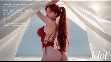 Ngentotin Cewek Korea Asing Di Tengah Pantai, Langsung Crot Di Dalemnya [ai]